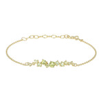 Bracciale in argento con Peridoto