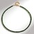 Collana in argento con Diopside Russo
