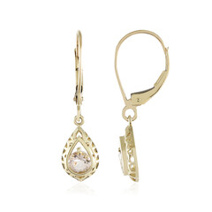 Orecchini in oro con Morganite del Madagascar AAA (Ornaments by de Melo)