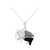 Collana in argento con Marcassite