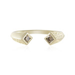 9K I2 Champagne Diamond Gold Ring (de Melo Gold)