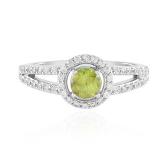 Zilveren ring met een Sfeen