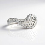 Anello in argento con Zircone (Ornaments by de Melo)