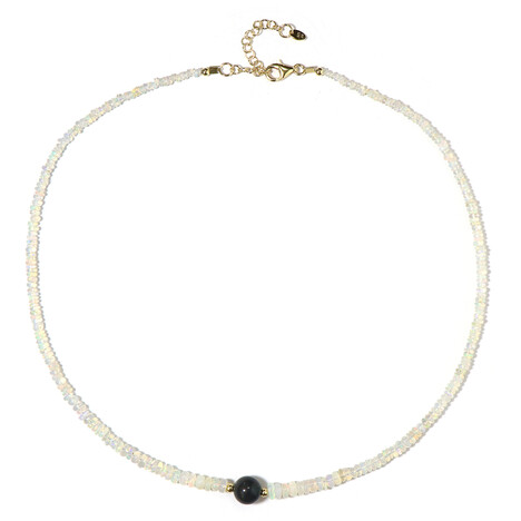 Collar en plata con Ópalo de Mezezo