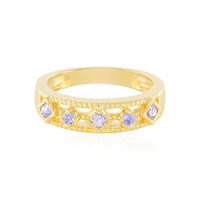 Anello in argento con Tanzanite