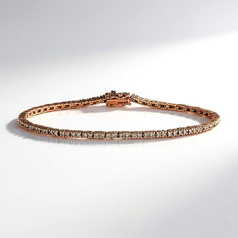 Bracciale in oro con Diamante Rose de France SI1 di Argyle (Annette)