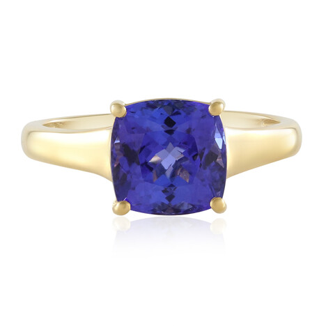 9K AAA Tanzanite Gold Ring