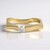 Anello in oro con Diamante IF (G) (de Melo Gold)