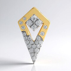 Ciondolo in oro con Diamante VVS1 (G)