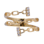 Gouden ring met I1 (H) Diamanten (CIRARI)