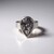 Anello in argento con Corallo Pietrificato