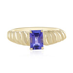 Anillo en oro con Tanzanita AAA (de Melo Gold)