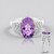 Anello in argento con Quarzo Azur