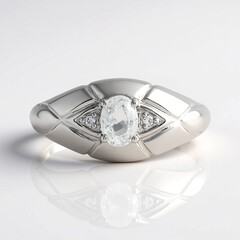 Anello in argento con Zircone
