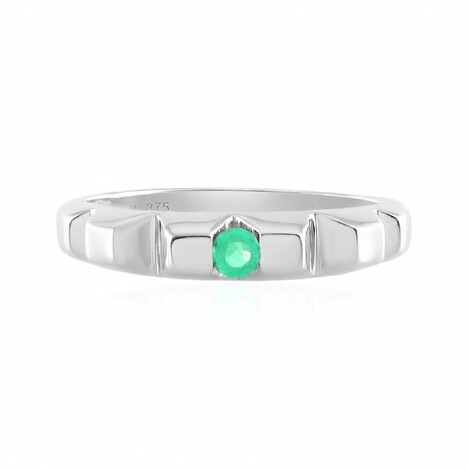 Anillo en oro con Esmeralda de Colombia (de Melo Gold)