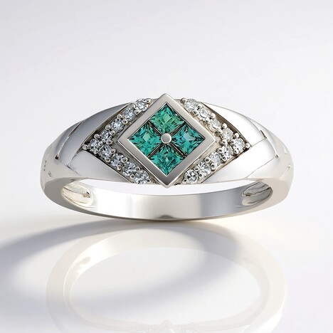 Anello in oro con Alessandrite (de Melo)
