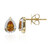 9K Californian Spessartite Gold Earrings (Amanda Adkins)