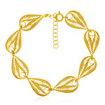 Brazalete en plata (Joias do Paraíso)