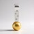 Ciondolo in argento con Perla Dorata dei Mari del Sud Kabira (MONOSONO COLLECTION)