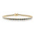 Brazalete en oro con Diamante azul I2 (de Melo Gold)