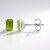 Orecchini in argento con Peridoto