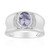 Anello in argento con Tanzanite (non riscaldata) (Remy Rotenier)