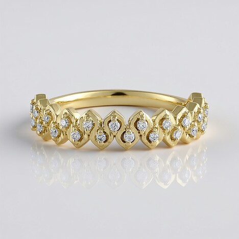 Anello in oro con Diamante Flawless (F) (LUCENT DIAMONDS)