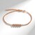 Bracciale in argento con Diamante Rose de France VS1 di Argyle (Annette)