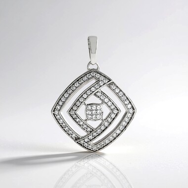 Colgante en plata con Zircón