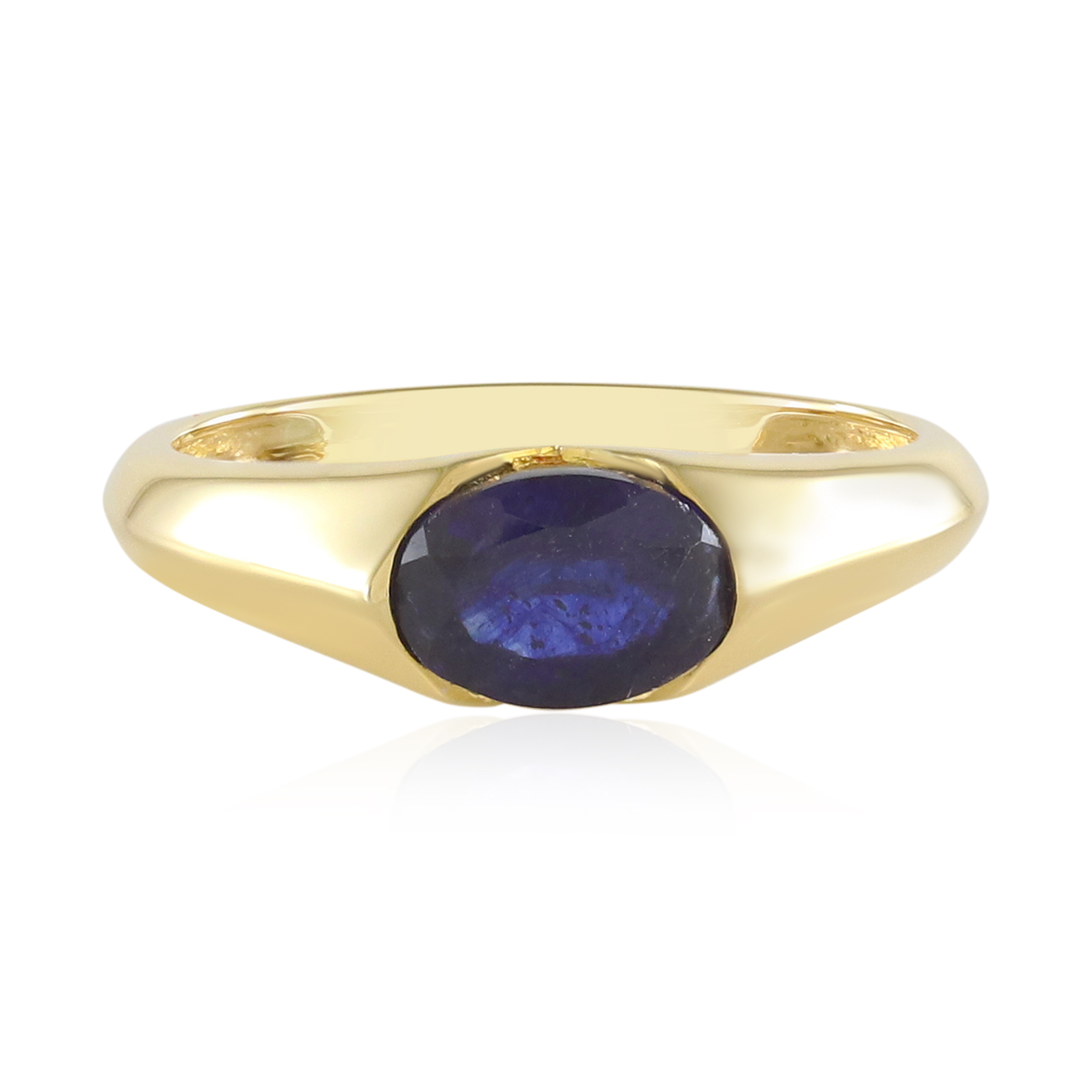 Bague SAPPHRE / Bague en argent sterlng SOLD avec vértable saphr