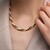 Collana in argento con Granato Mozambico (Riya)