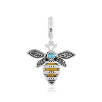 Ciondolo in argento con Quarzo Giallo (Desert Chic)