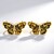 Orecchini in argento con Ambra Baltica (dagen)