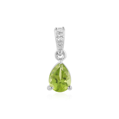 Ciondolo in argento con Peridoto