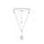 Rose Quartz Silver Necklace (dagen)
