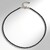 Collana in argento con Spinello Nero