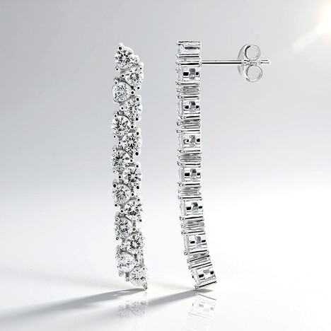 Orecchini in argento con Zircone