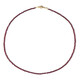 Collana in argento con Granato Mozambico