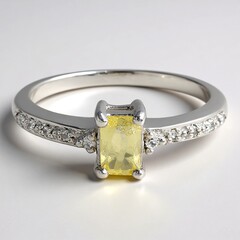 Anello in argento con Apatite Xia