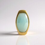 Ciondolo in argento con Calcedonio Acqua (MONOSONO COLLECTION)