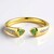 Anello in argento con Tsavorite della Tanzania (de Melo)