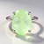 Anello in argento con Prehnite