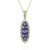 Collana in argento con Tanzanite (Gems en Vogue)