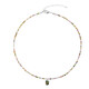 Ammolite Silver Necklace