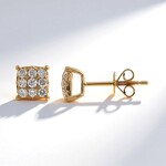 Orecchini in oro con Diamante SI1 (H) (CIRARI)