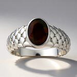 Anello in argento con Opale Mezezo (SAELOCANA)