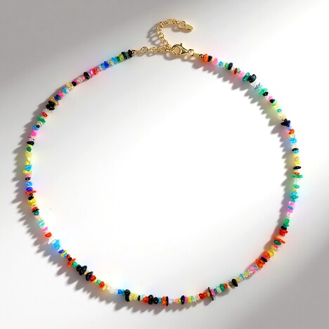 Collana in argento con Opale dell'Etiopia