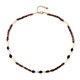 Collana in argento con Zaffiro Blu Bemainty (Riya)