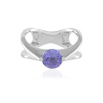 Tansanit-Silberring (de Melo Essence)