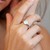 Anillo en plata con Ópalo de Welo